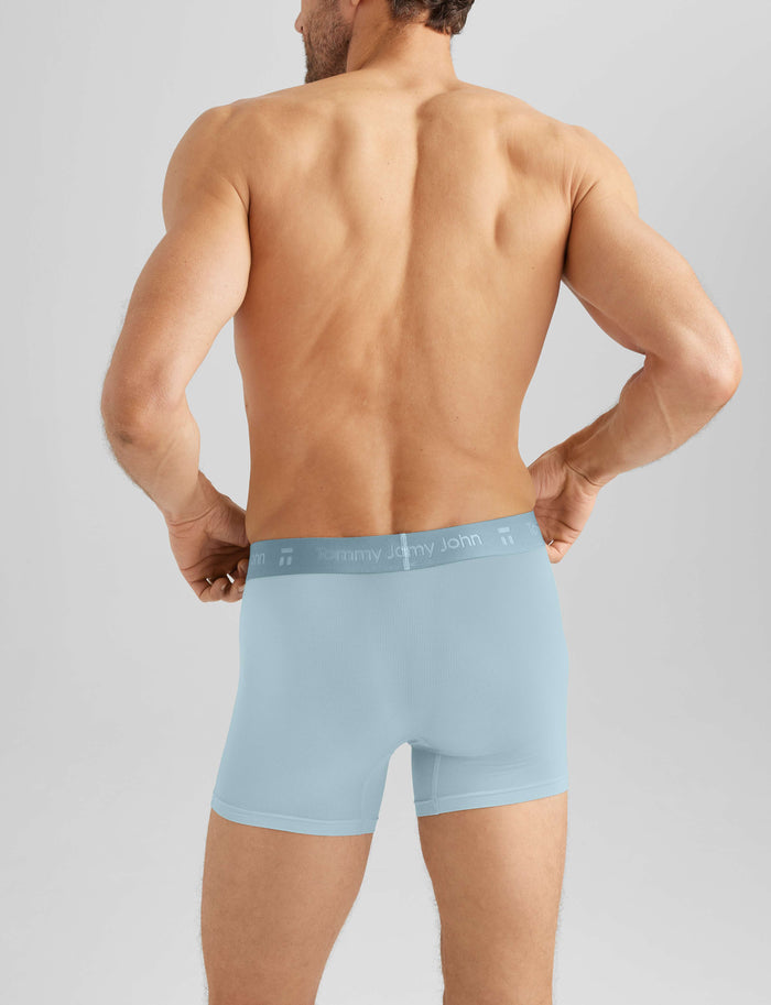 Air Trunk 4" (3-Pack)::Sterling Blue/Dark Blue/Baritone Blue