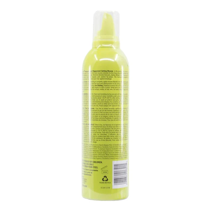 AMPRO Shine 'n Jam Rosemary & Peppermint Setting Mousse Firm Hold (12oz)