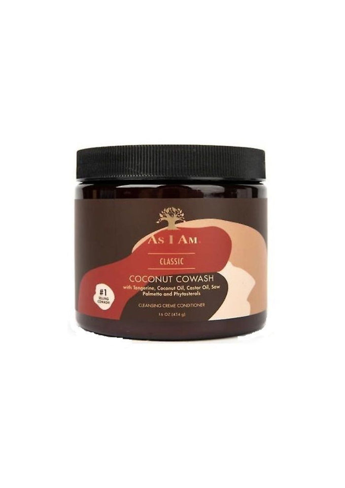 As I Am Coconut Co-Wash 454 g – Reinigende Conditioner met Kokos voor Krullend Haar