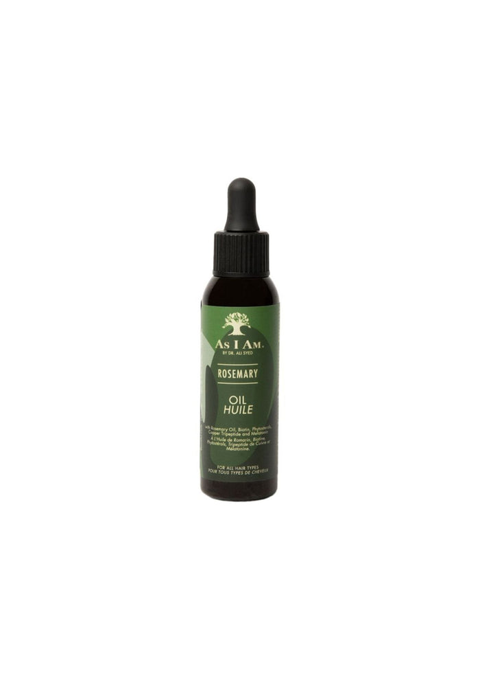 As I Am Rosemary Oil 60 ml – Verzorgende Haarolie voor Glans en Gezonde Hoofdhuid