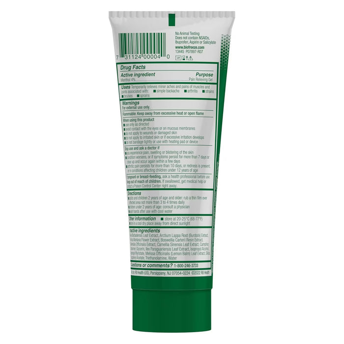 Biofreeze Original Menthol Pain Relief Gel - 3 oz - 24 Pack