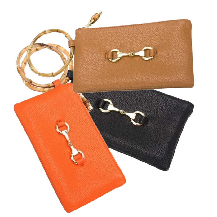 Birdie Clutch-Pecan