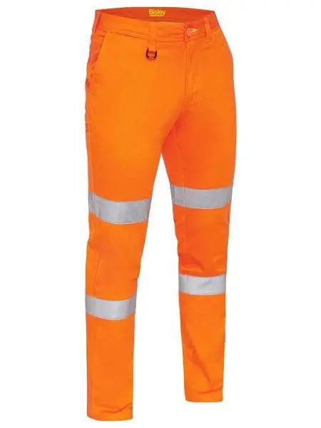 Bisley Taped Biomotion Stretch Cotton Drill Pants BP6008T - City Workwear