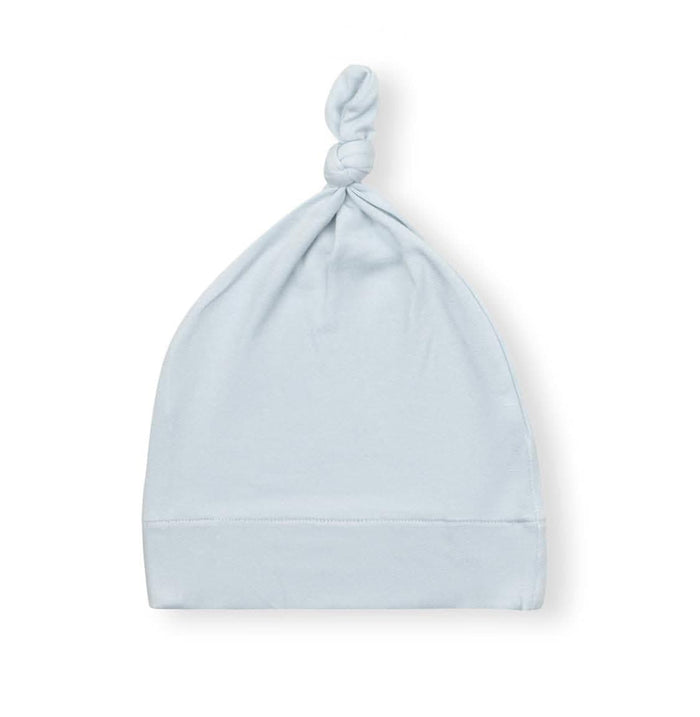 knotted bamboo baby cap