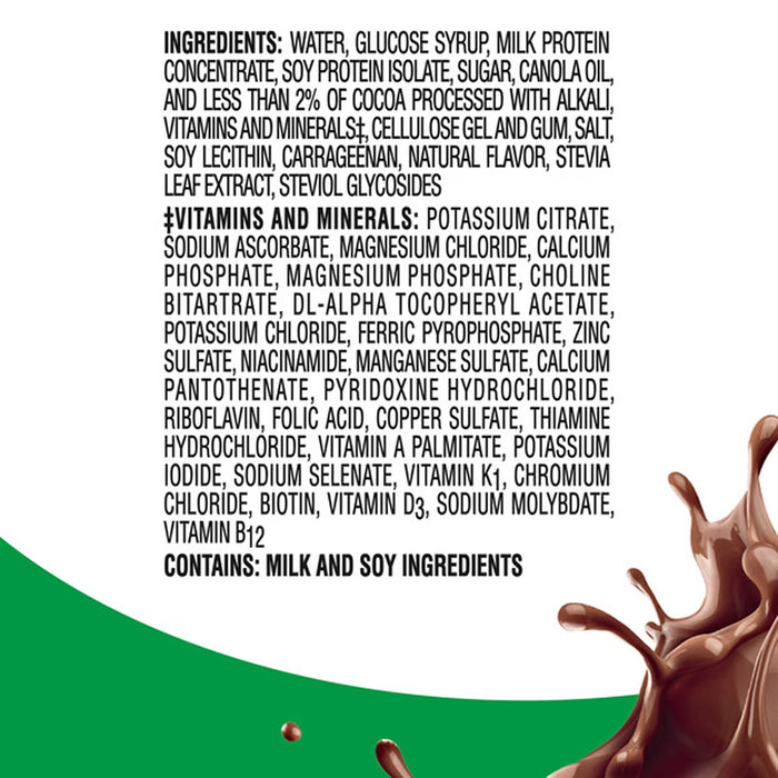BOOST High Protein Rich Chocolate Nutritional Drink 8 oz - 6 Ct - 4 Pack