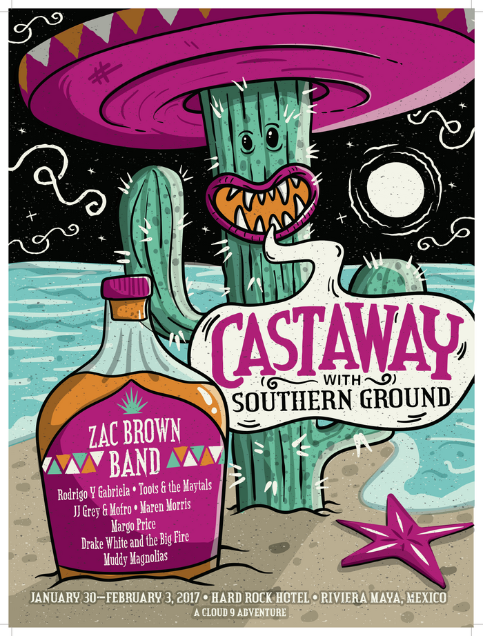 Castaway with Southern Ground 2017 Poster