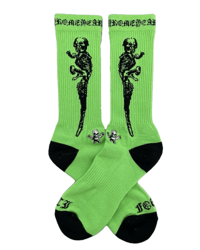 Chrome Heart FOTI Socks "Green"