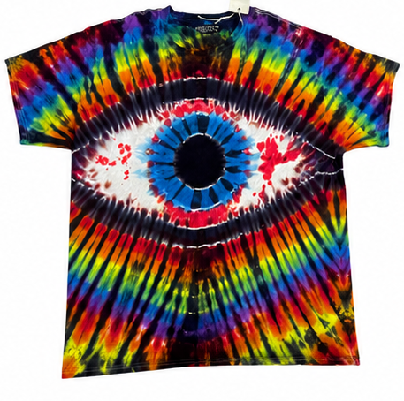 Disrupting Nirvana Eyeball Tie Dye Tee