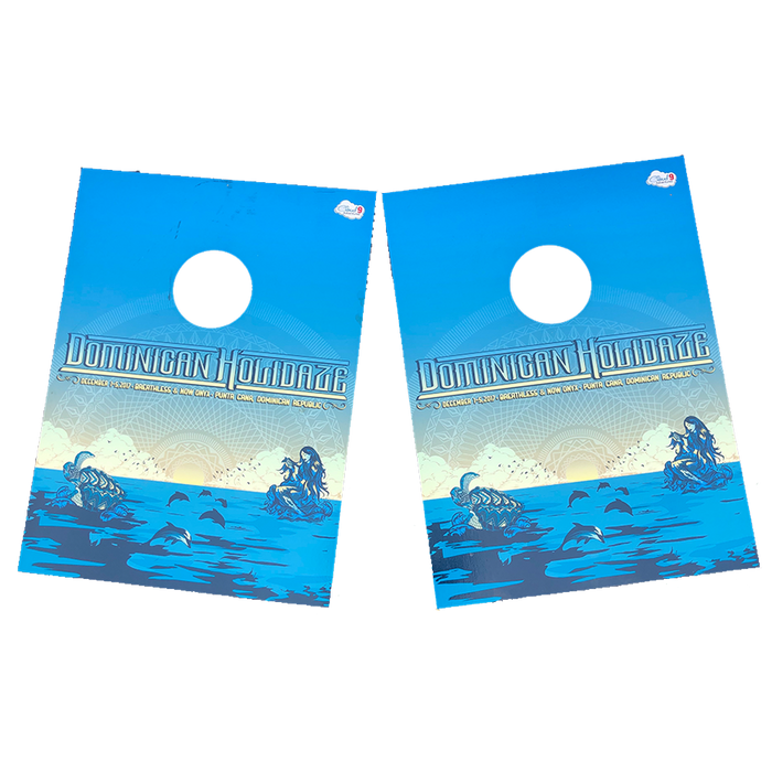 Dominican Holidaze 2017 Cornhole Boards (Includes Shipping)