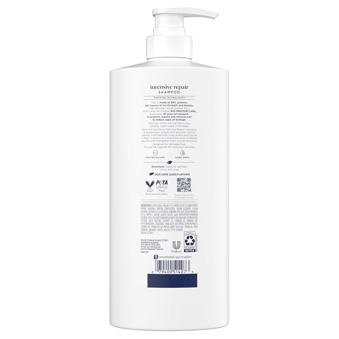 Dove Intensive Repair Shampoo - 28 oz - 4 Pack