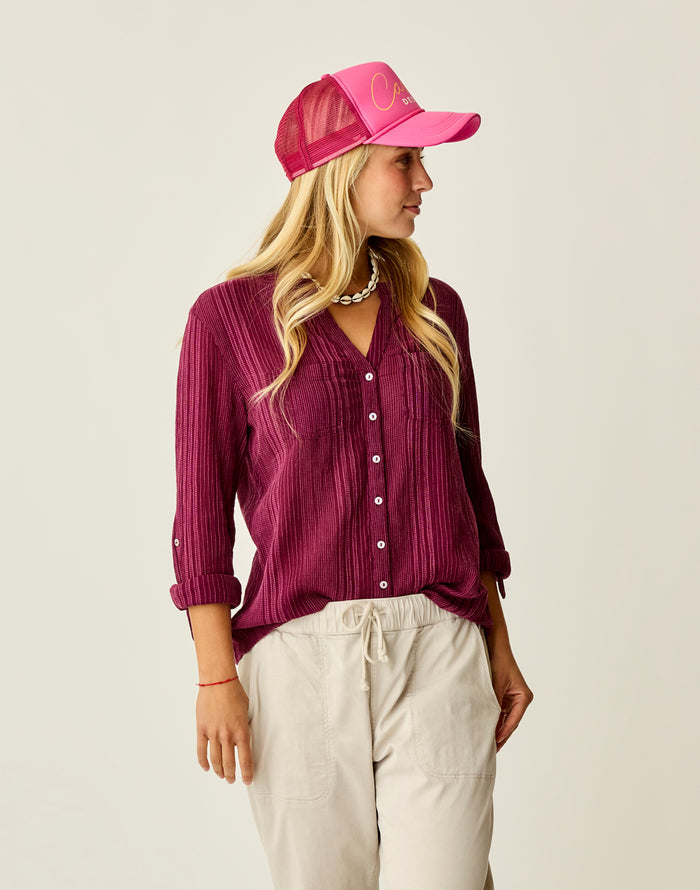 Dylan Gauze Tunic: Nirvana Stitch