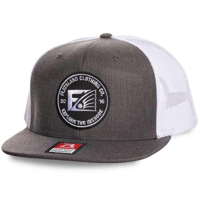 Flatsland Smooth Waters Flat Bill Trucker Hat