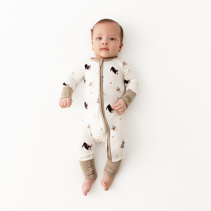 French Bulldogs Convertible Romper