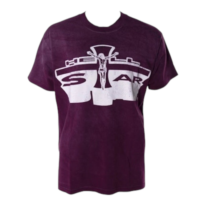 Hellstar Jesus T-Shirt ‘Purple’