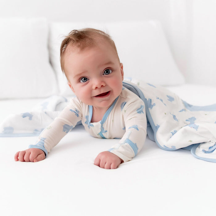 Hippo Baby Blanket