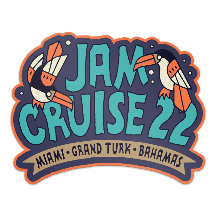 Jam Cruise 22 Toucan Pin
