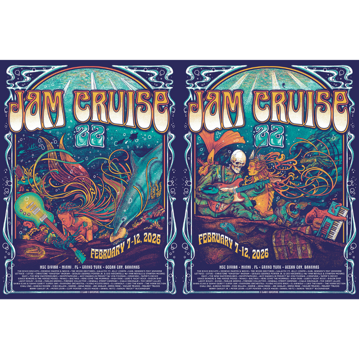Jam Cruise 22 Uncut Poster