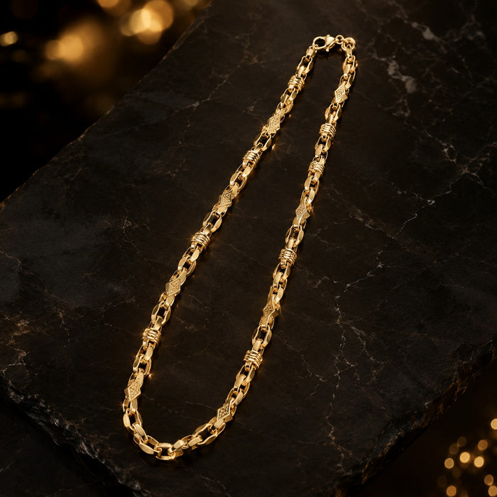 Kaju katli Gold chain