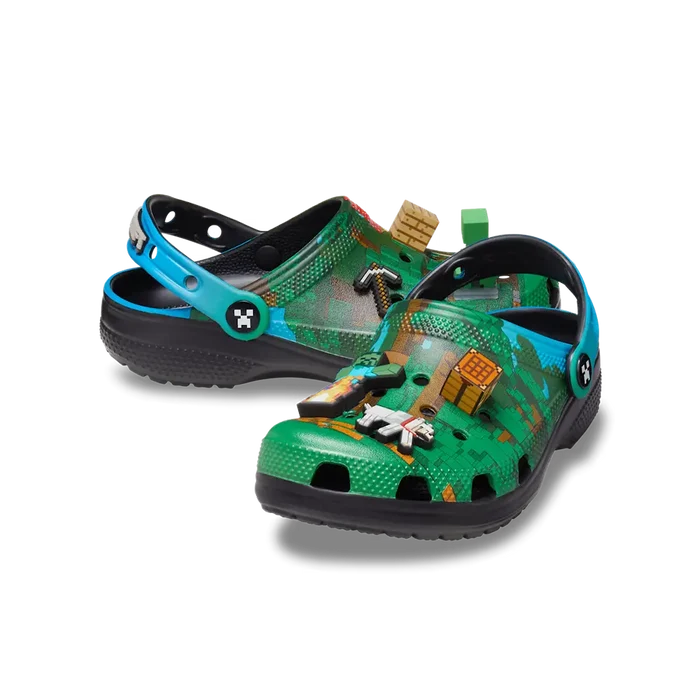 Kids Minecraft Classic Clog 'Multicolor'