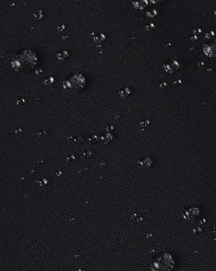 Knitted non-iron shirt black