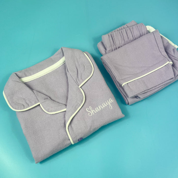 Lilac Traditional Pyjamas