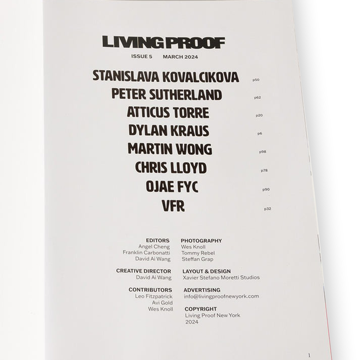 Living Proof Magazine Issue 5 March 2024