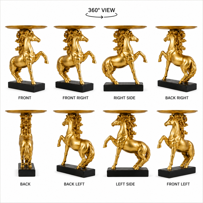 Majestic Horse with Plate – VIIVAZ