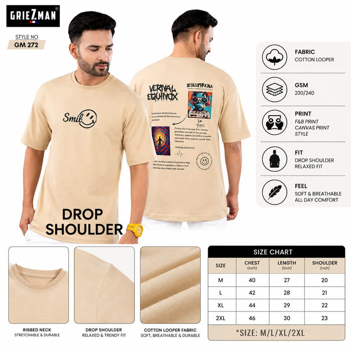 Men's Oversized Graphic T-Shirt