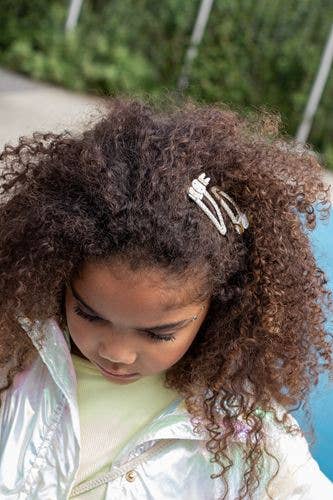 Miffy Gold Barrettes Duo