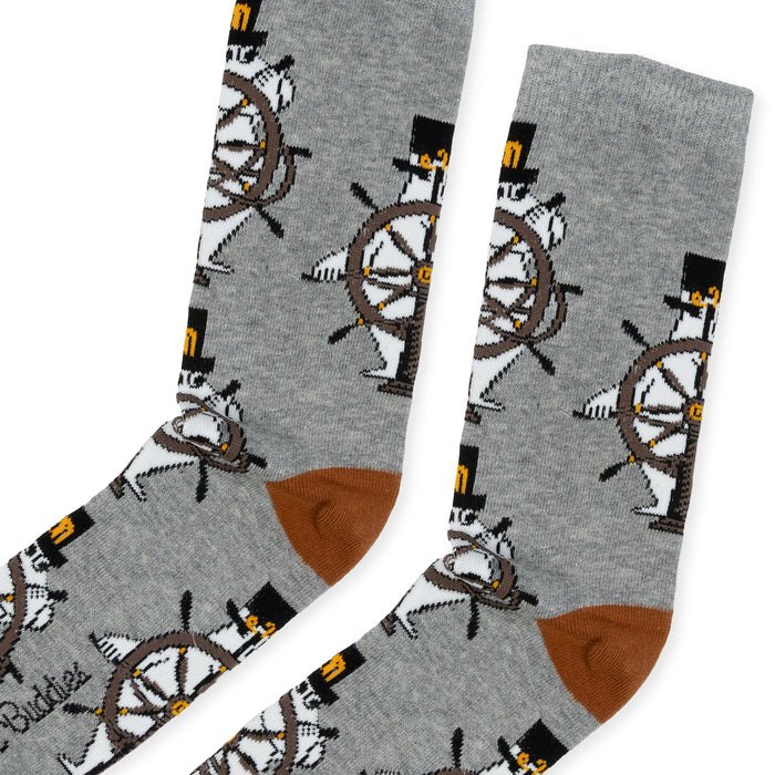 Moominpappa on Wheel Men's Socks