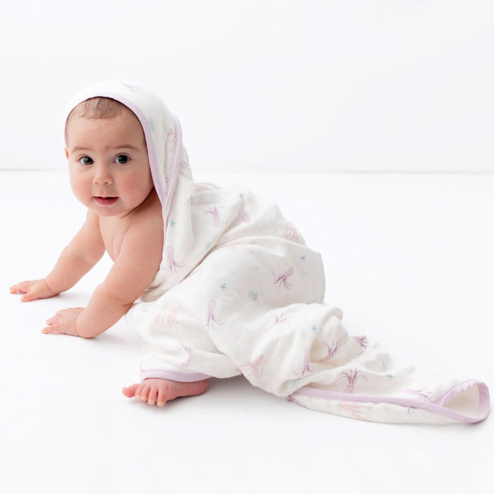 Octopus Hooded Towel Set