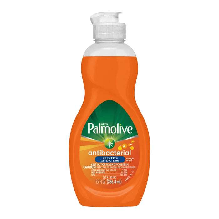 Palmolive Ultra Antibacterial Orange Liquid Dish Soap 9.7 oz - 16 Pack