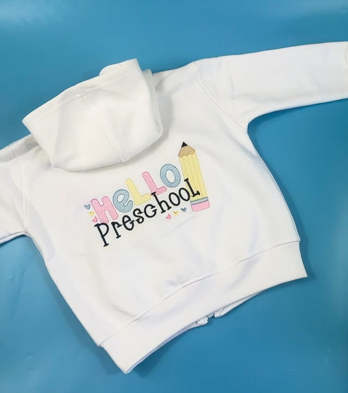Preschool Hoodie with Zip