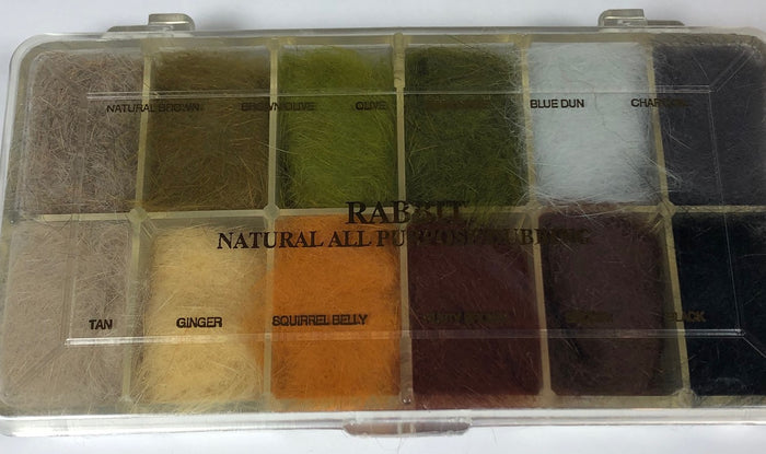 Rabbit Natural All Purpose Dubbing Dispenser