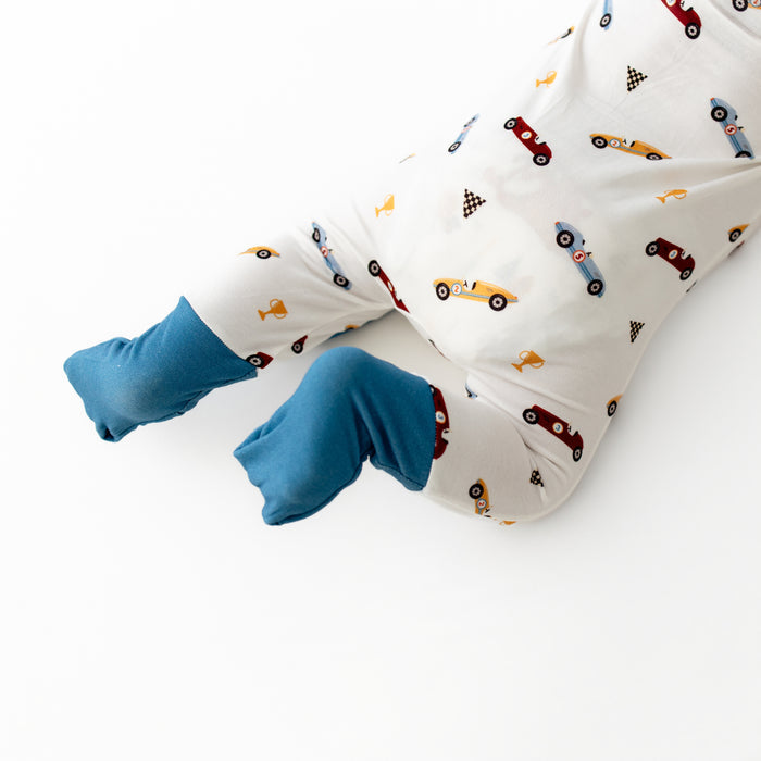 Race Cars Convertible Romper