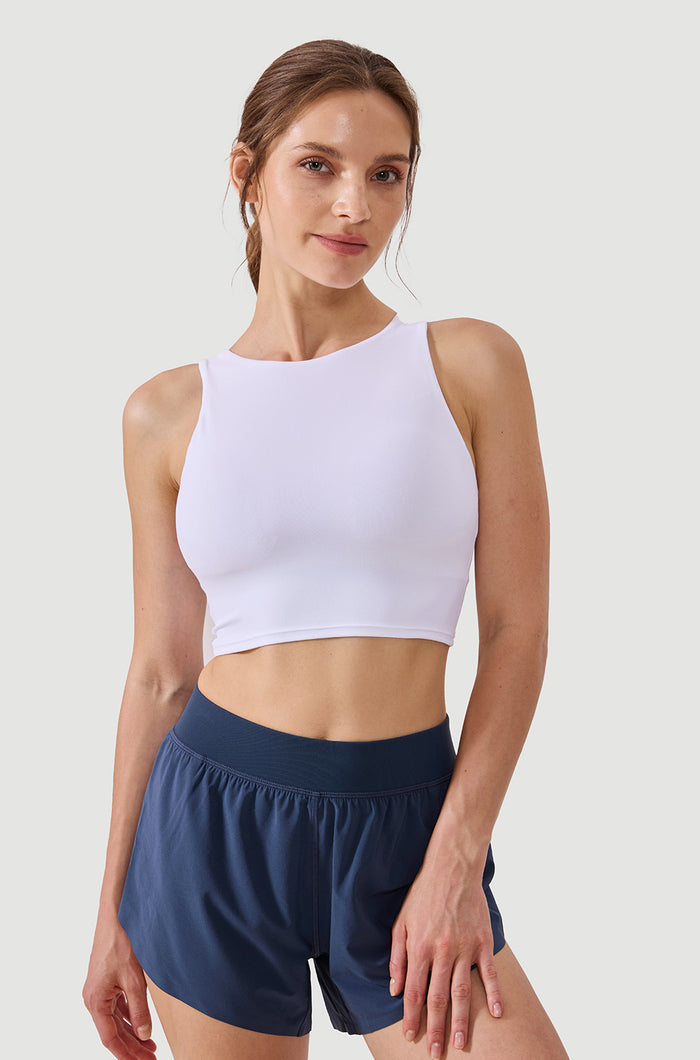 Racerback Longline Sports Bra
