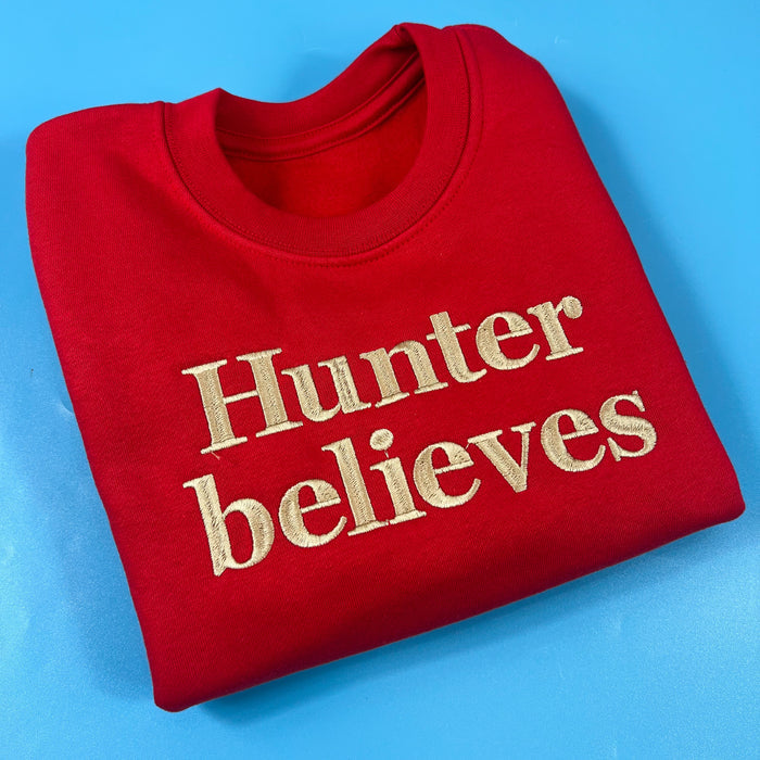 Red Believes Jumper