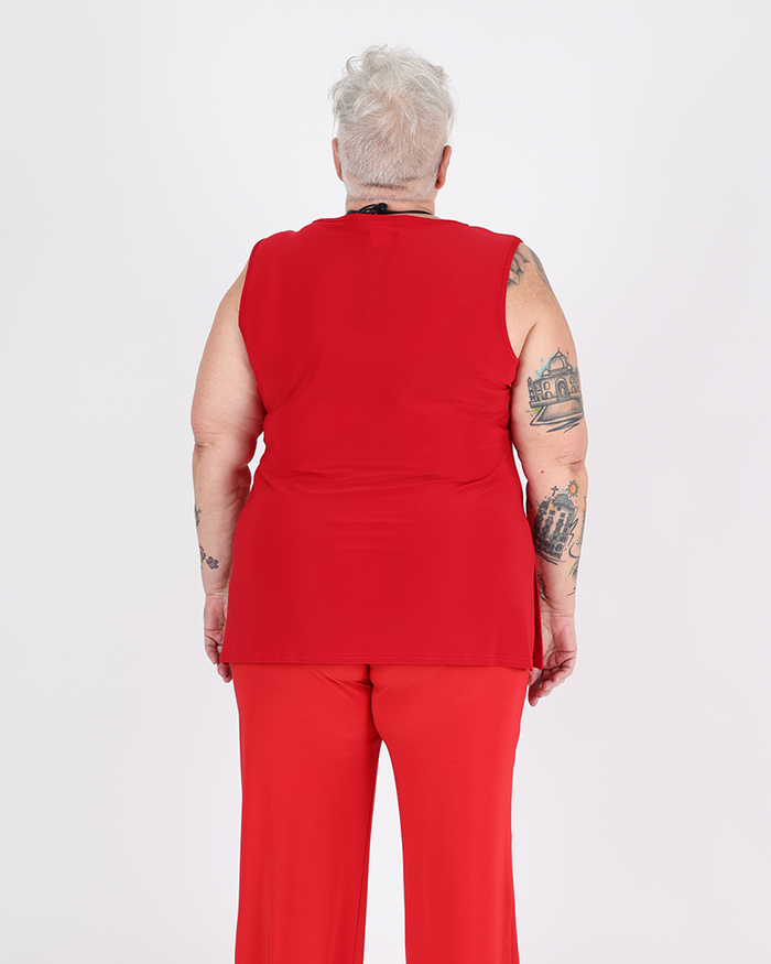Red Tank Top - Michael Tyler