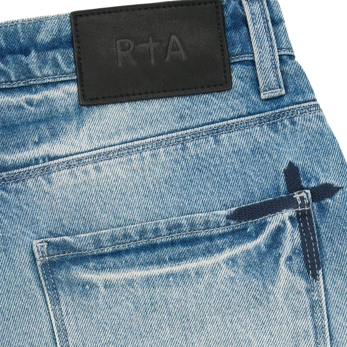Ricardo Slim Fit Jean 'Blue Steel' 3D Cross