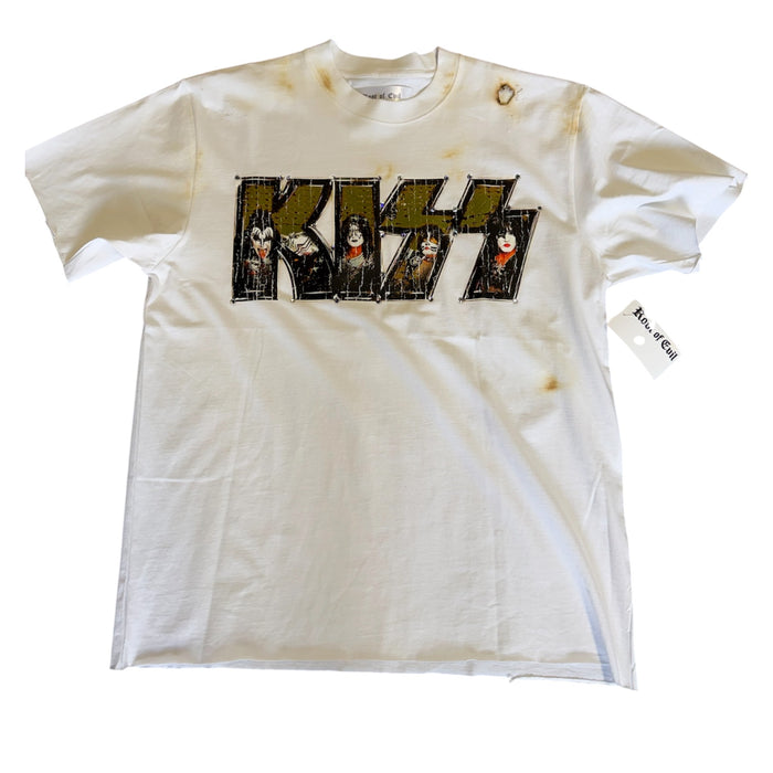 Root Of Evil Kiss T-Shirt ‘Green’