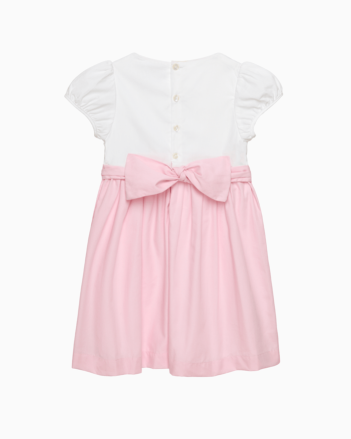 Lily Rose Dress Rose Hand Smocked Dress in Pink