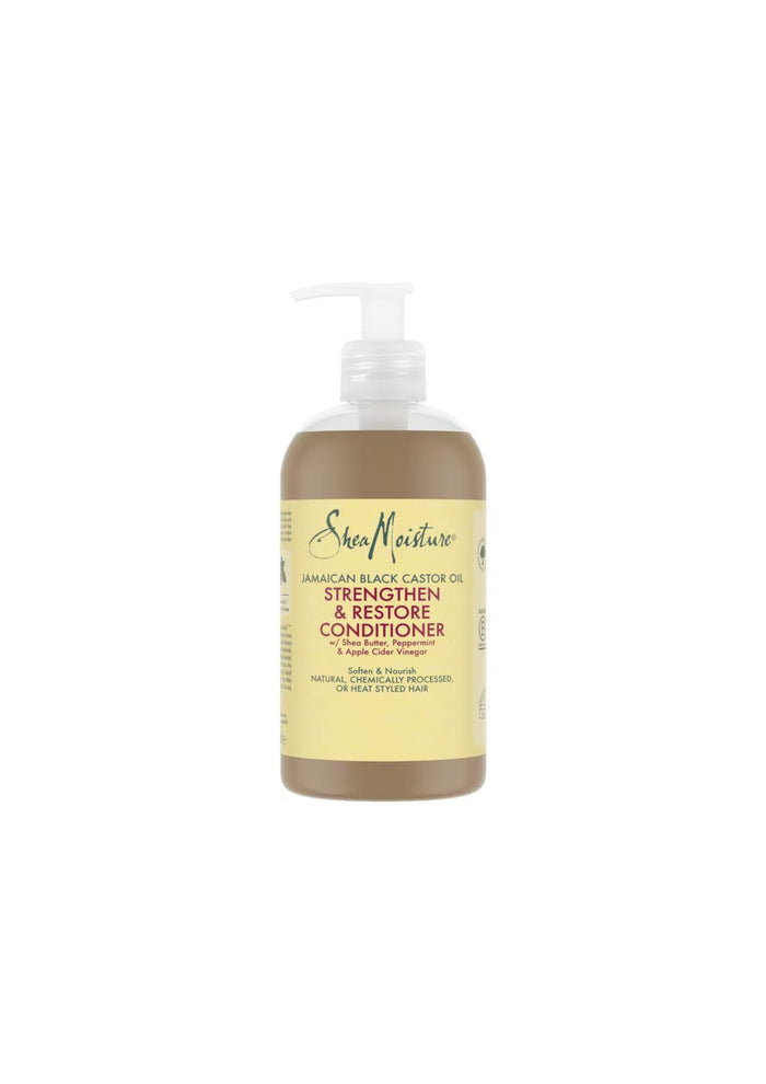 Shea Moisture Jamaican Black Castor Oil Conditioner 384 ml – Versterkende Conditioner voor Beschadigd Haar