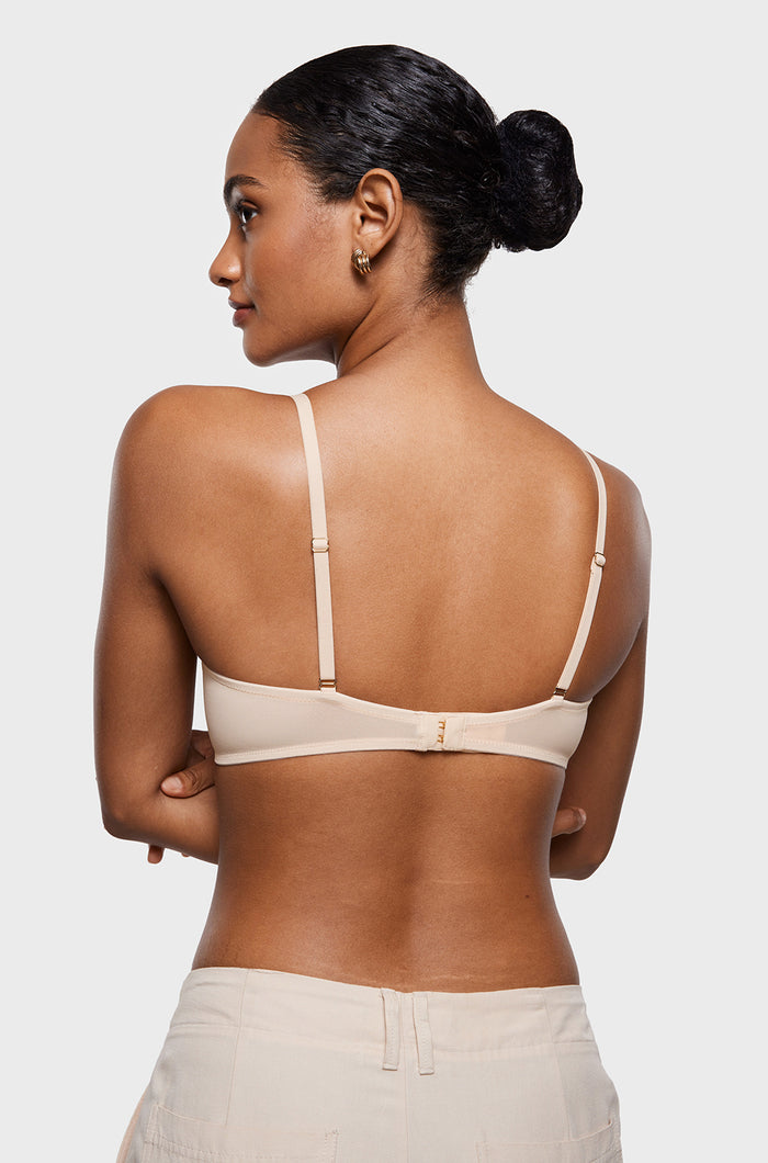 Sheer Mesh Demi Bra