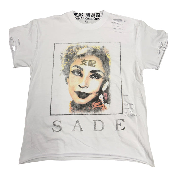 Shihai Kassori Sade Distressed T-Shirt