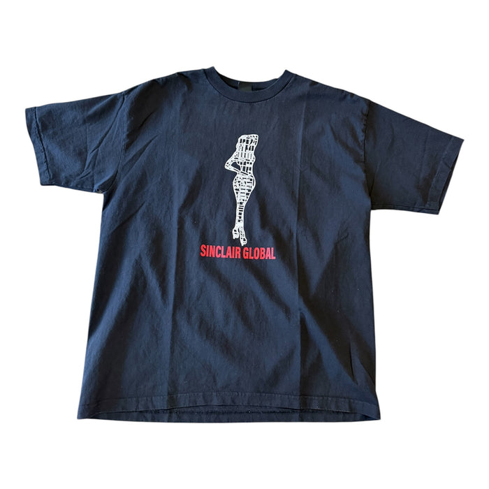 Sinclair Map Tees 'Black'
