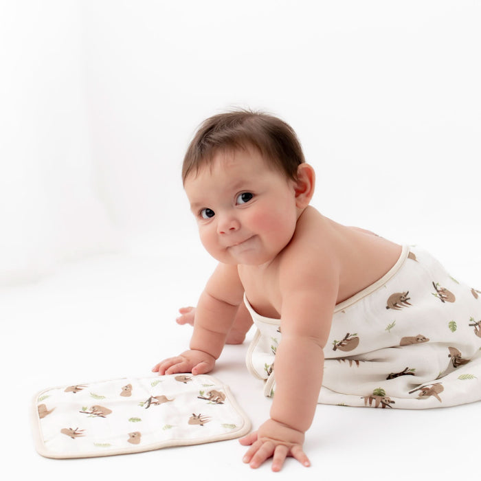 Sloth Hooded Towel Set