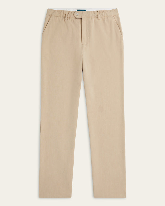 Straight Everyday Pants Sand