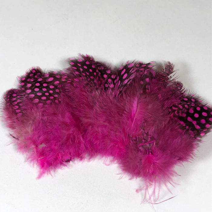 Strung Guinea Feathers