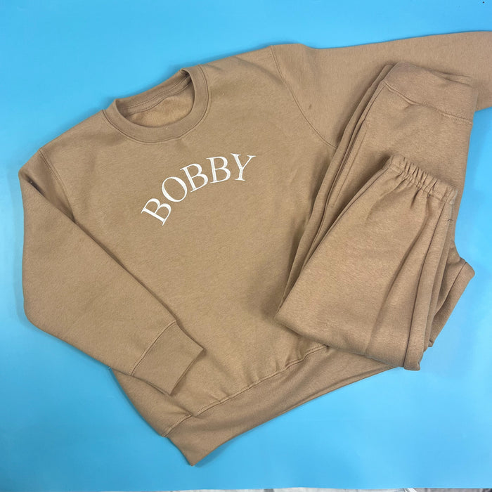 Taupe tracksuit