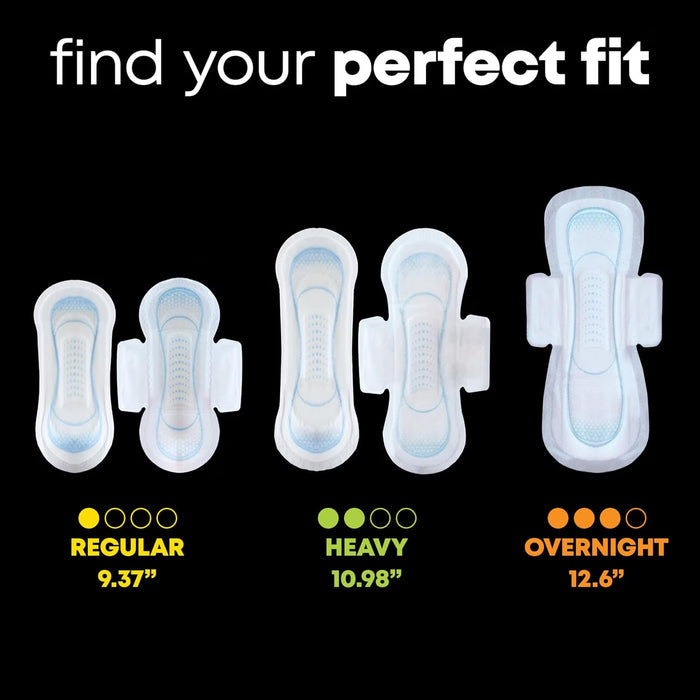 U by Kotex Clean & Secure Ultra Thin Long Unscented Pads - 56 Ct - 4 Pack
